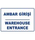 PF1774 - Türkçe İngilizce Ambar Girişi, Warehouse entrance