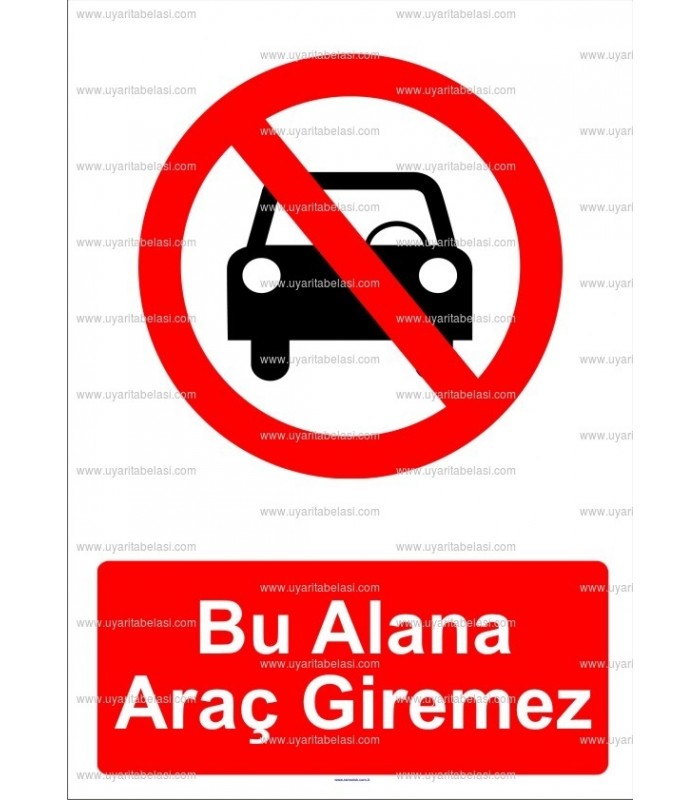 AYT 2003 - Bu alana araç giremez