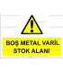GI 1132 - Boş metal varil stok alanı