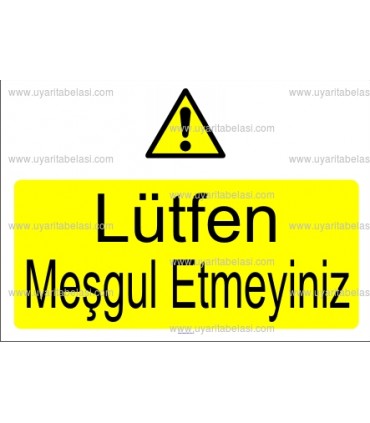 GI 1138 - Lütfen meşgul etmeyiniz