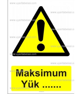 GI 1139 - Maksimum yük .....