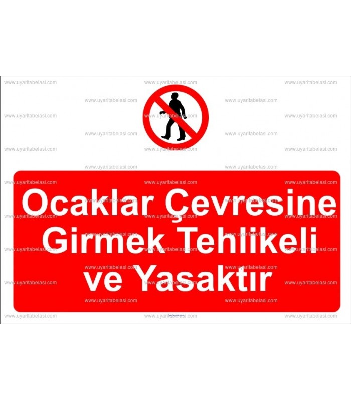 GI 2011 - Ocaklar çevresine girmek tehlikeli ve yasaktır