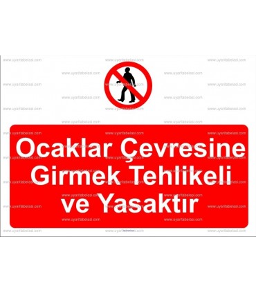 GI 2011 - Ocaklar çevresine girmek tehlikeli ve yasaktır