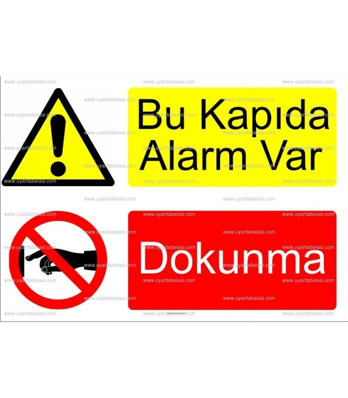 GI 4024 - Bu kapıda alarm var, dokunma