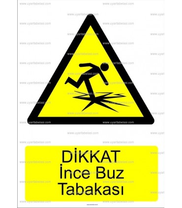 KT 1012 - Dikkat ince buz tabakası