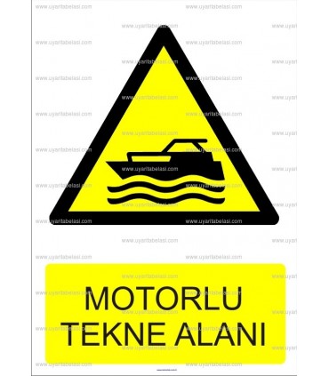 KT 1032 - Motorlu tekne alanı