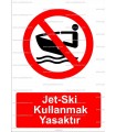 KT2008 - Jet-Ski kullanmak yasaktır