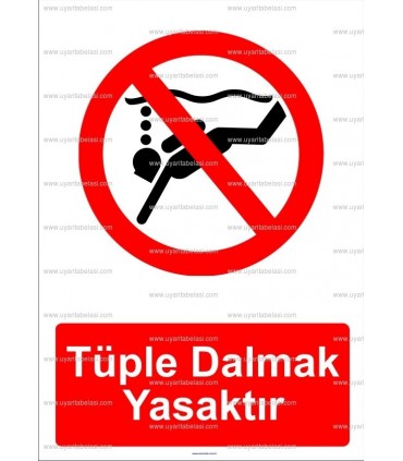 KT 2012 - Tüple dalmak yasaktır