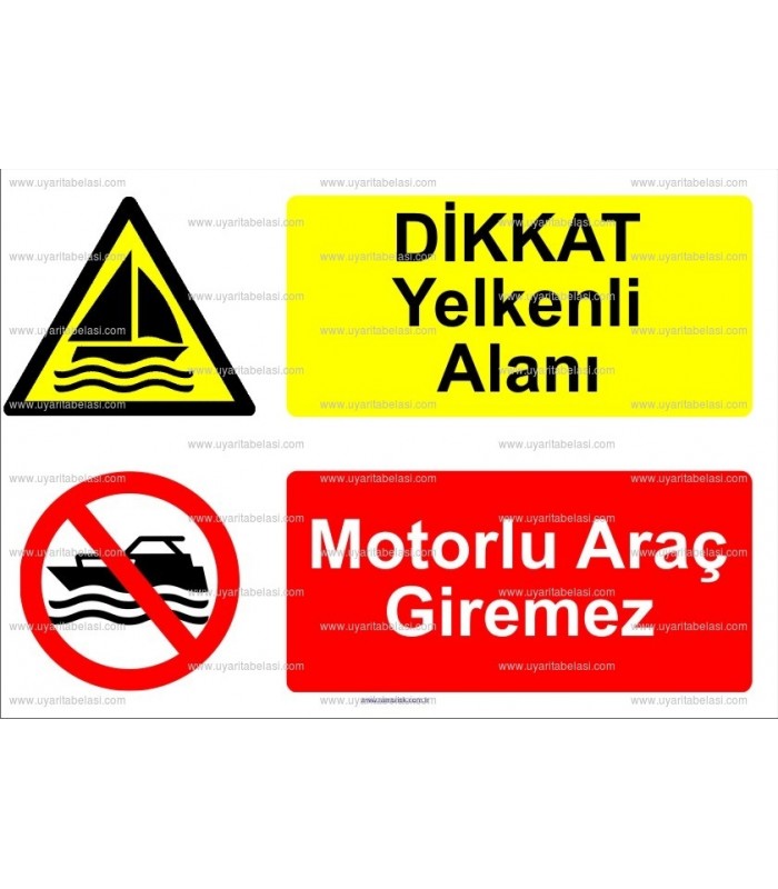 KT 4020-Dikkat yelkenli alanı. Motorlu araç giremez