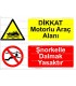 KT 4036-Dikkat motorlu araç alanı.Şnorkelle dalmak yasaktır