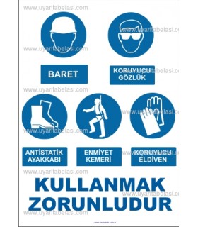 KKD 4058 - KKD kullanmak zorunludur