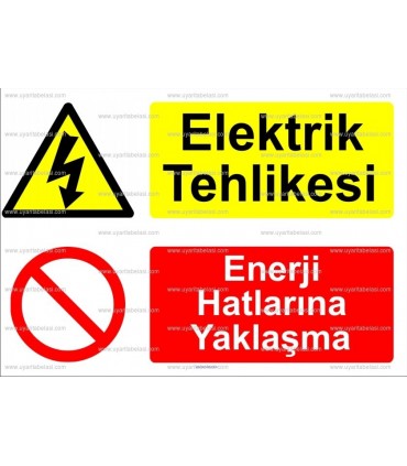 E 4030 - Elektrik tehlikesi, enerji hatlarına yaklaşma