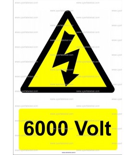 E 1087 - 6000 volt