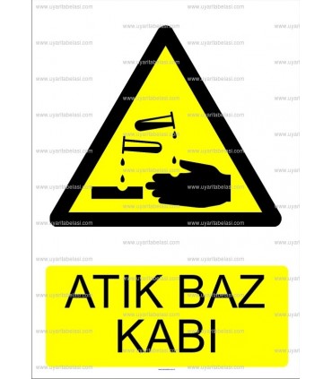 A 1016 - Atık baz kabı