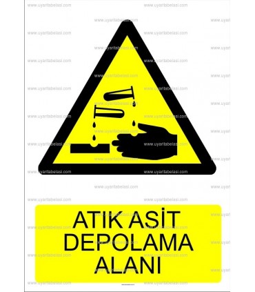 A 1025 - Atık asit depolama alanı