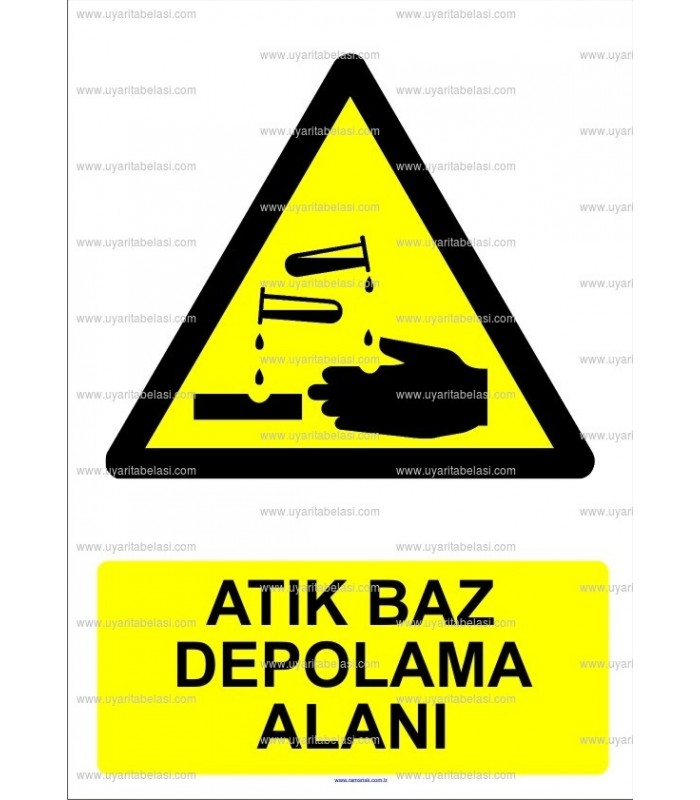  A 1096 - Atık baz depolama alanı