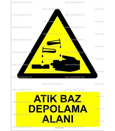 A 1096 - Atık baz depolama alanı