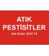 A 1194 - Atık pestisitler, 20 01 19