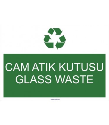  A 1169 - Cam atık kutusu, glass waste