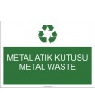 A1172 - Metal atık kutusu, metal waste