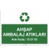  A 1176 - Ahşap ambalaj atıkları, 15 01 03