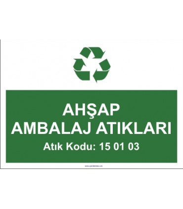  A 1176 - Ahşap ambalaj atıkları, 15 01 03