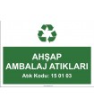 A1176 - Ahşap ambalaj atıkları, 15 01 03