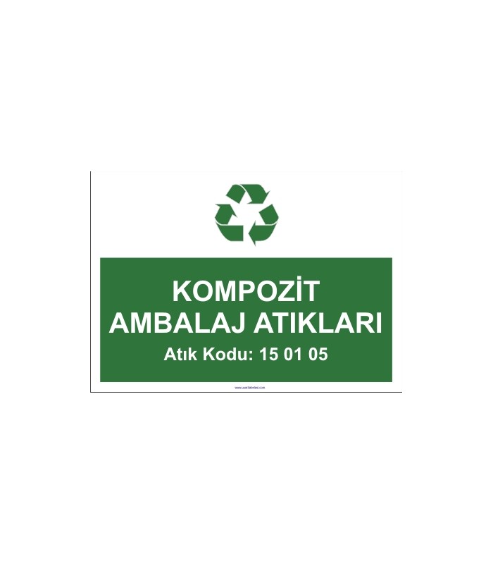  A 1178 - Kompozit ambalaj atıkları, 15 01 05
