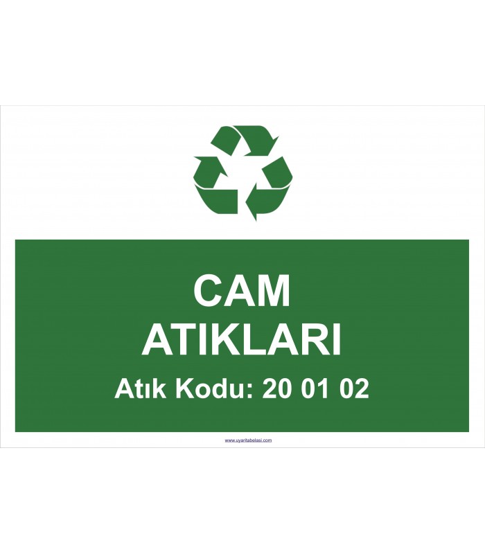  A 1187-Cam atıkları  20 01 02