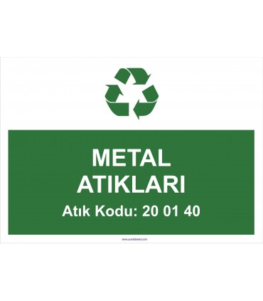 A 1203-Metal atıkları 20 01 40
