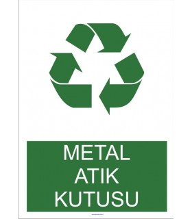  A 4002-Metal atık kutusu