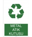 A4002-Metal atık kutusu