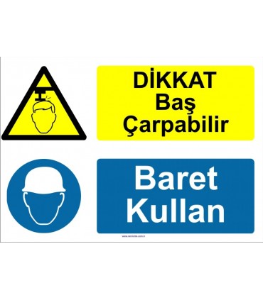 GI 4034 - Dikkat baş çarpabilir, baret kullan