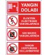 YM 5003 - Yangın dolabı tabelası