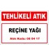A 080417 - Reçine yağı