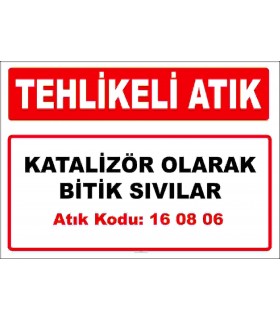 A 160806 - Katalizör olarak bitik sıvılar