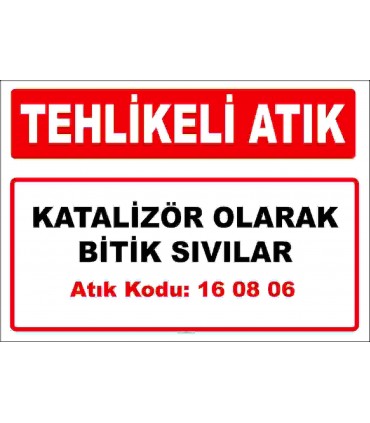 A 160806 - Katalizör olarak bitik sıvılar