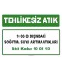 A 100610 - 10 06 09 dışındaki soğutma suyu arıtma atıkları