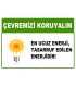 AT 1018 - Çevremizi koruyalım, En ucuz enerji, tasarruf edilen enerjidir