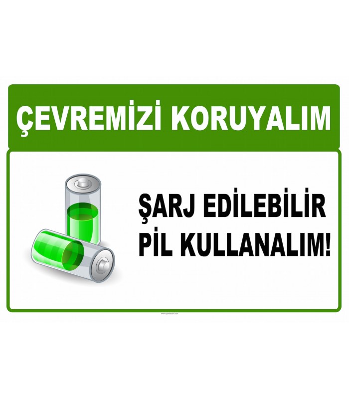 AT 1029 - Çevremizi koruyalım, Şarj edilebilir pil kullanalım