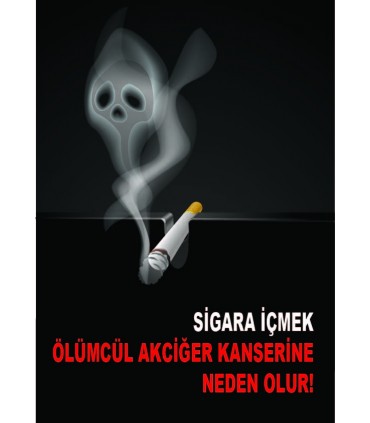 AT 1046 - Sigara İçmek Ölümcül Akciğer Kanserine Neden Olur