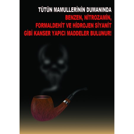 AT 1052 - Tütün Mamullerinin Dumanında Benzen, Nitrozamin, Formaldehit ve Hidrojen Siyanit gibi Kanser Yapıcı Maddeler Bulunur