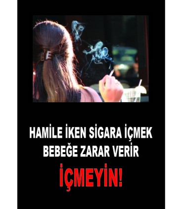 AT 1071 - Hamile İken Sigara İçmek Bebeğe Zarar Verir, İçmeyin