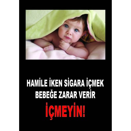 AT 1076 - Hamile İken Sigara İçmek Bebeğe Zarar Verir, İçmeyin