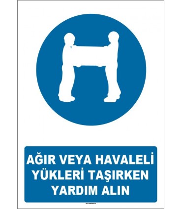 AT 1085 - Ağır veya Havaleli Yükleri Taşırken Yardım Alın