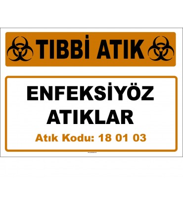 A 180103-2 - Enfeksiyöz Atıklar