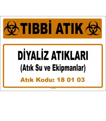 A 180103-6 - Diyaliz Atıkları