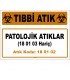 A 180102-2 - Patolojik Atıklar
