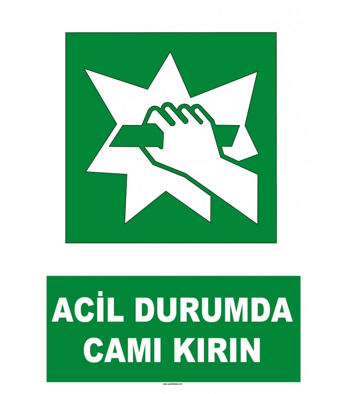 AT 1133 - Acil Durumda Camı Kırın