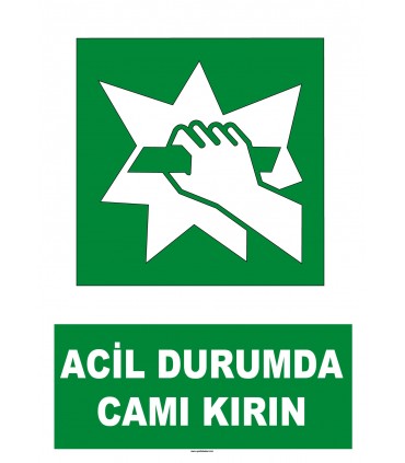 AT 1133 - Acil Durumda Camı Kırın